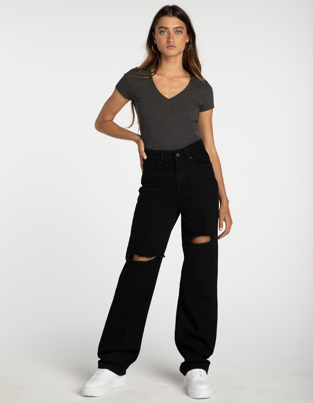 RSQ Womens High Rise Baggy Jeans | Tillys