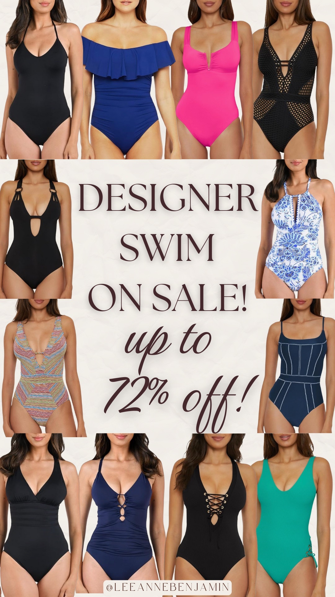 Designer swim on sale on Amazon! 

#LTKTravel #LTKSaleAlert #LTKActive