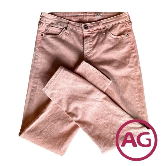 Adriano Goldschmied AG Prima Crop Cigarette Crop Skinny Jean 27 Pink Valentine’s | Poshmark