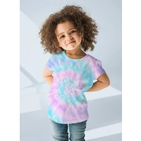 Girls Faux Tie Dye T-Shirt, Colorful Kids Tee, Pink Purple Blue Shirt | Etsy (US)