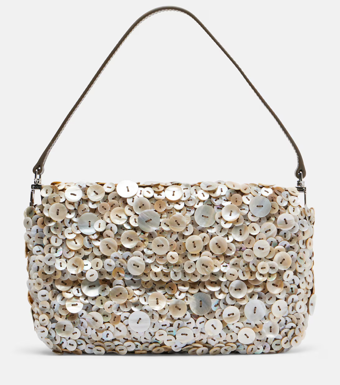 Timmy button-embellished shoulder bag | Mytheresa (US/CA)