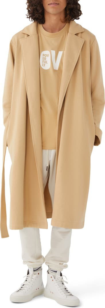 HUMAN NATION Gender Inclusive Unity Organic Cotton Blend Long Coat | Nordstrom | Nordstrom