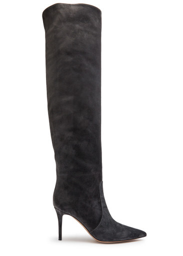 Hansen suede over-the-knee boots | Harvey Nichols