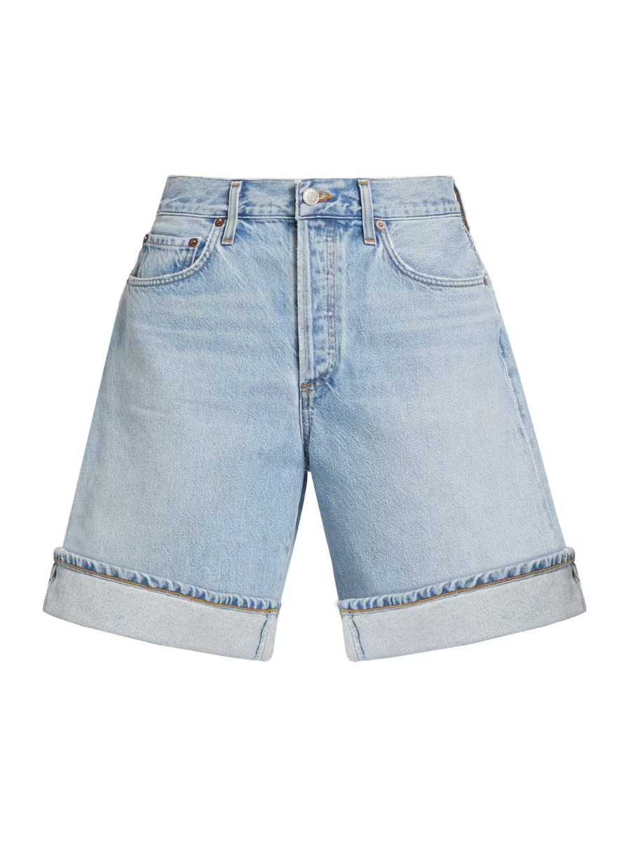 Dame Long Denim Shorts | Saks Fifth Avenue