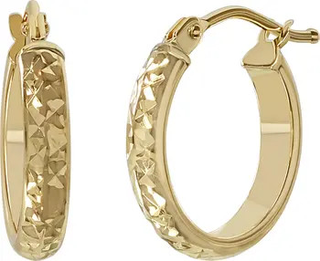 14K Gold Hoop Earrings | Nordstrom