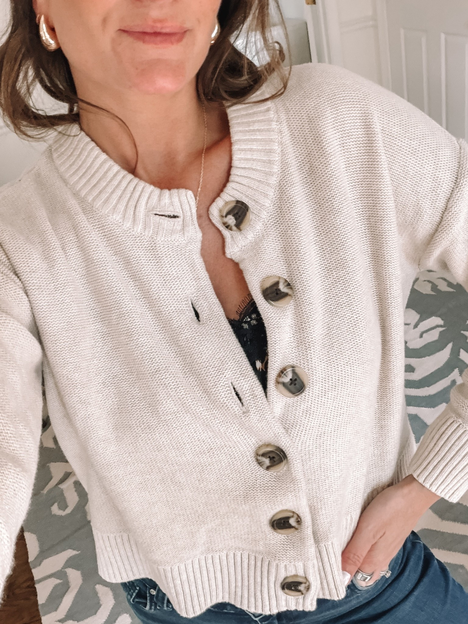 Obsessed with this Quince cardigan. I’m in a size small.

#LTKootd #LTKOver40