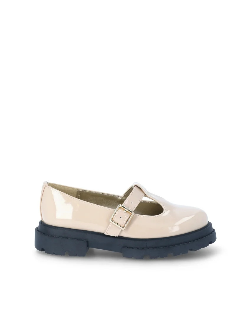 Weekend Academy Girls Lugsole Maryjane Shoes | Walmart (US)