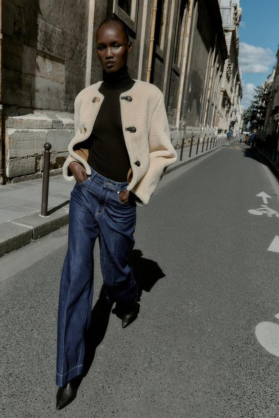 DOUBLE-FACED TOGGLE JACKET | Zara US