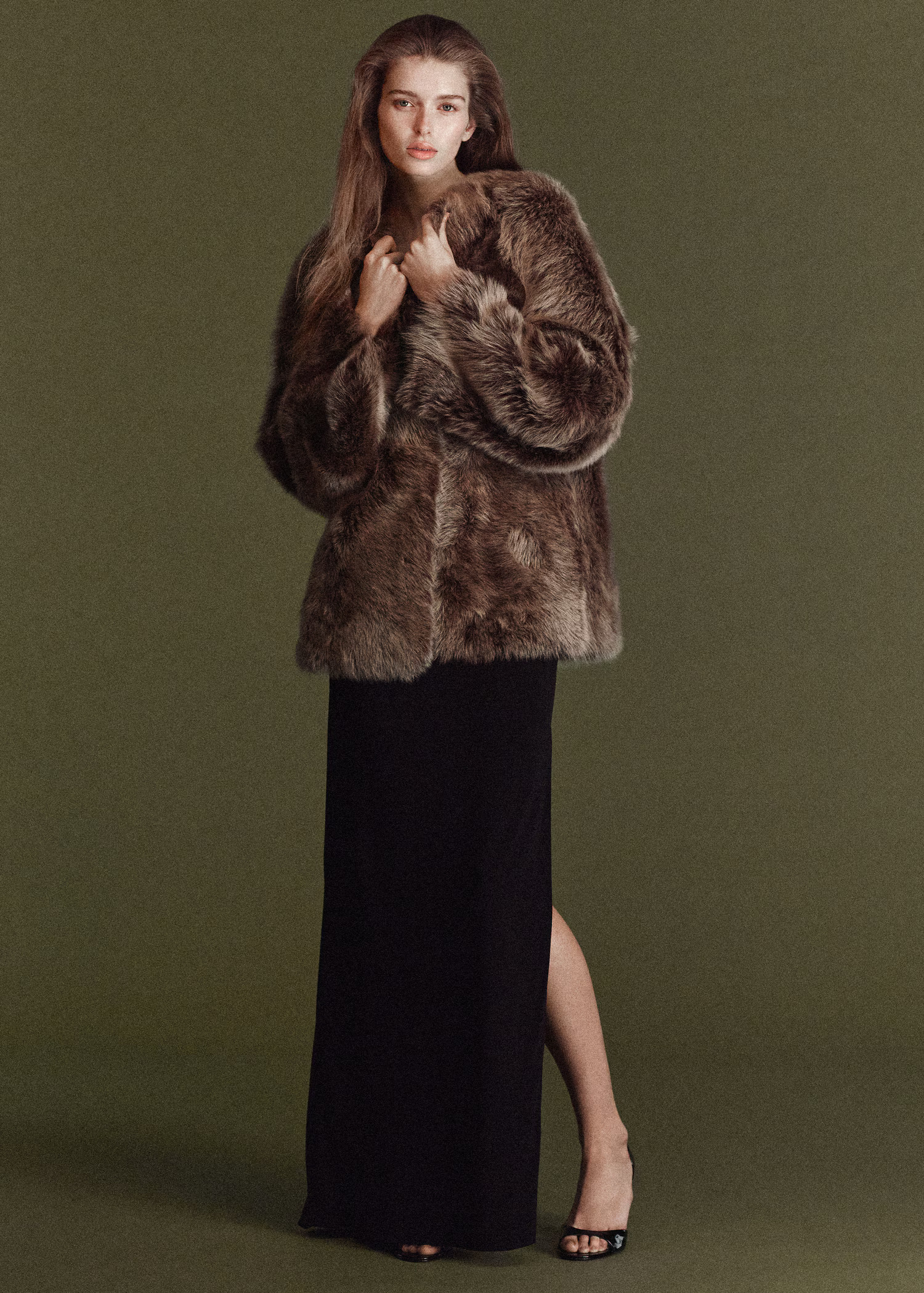 Reversible fur coat | MANGO (UK)