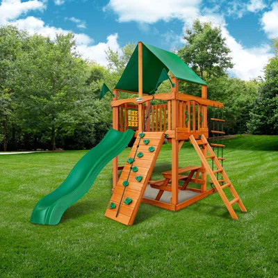 Chateau Tower Swing Set | Wayfair North America