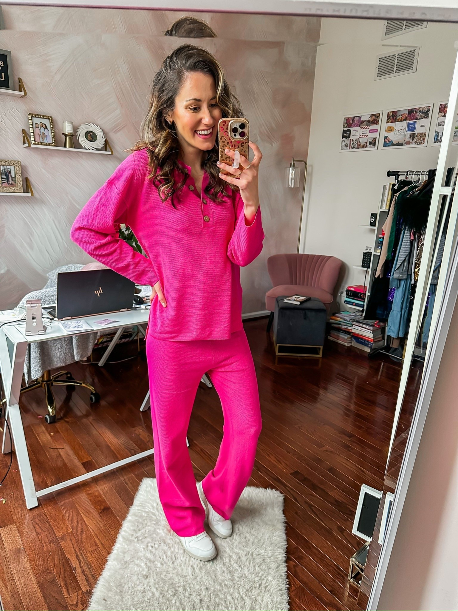 Matching knit set from Amazon - perfect for Valentine’s Day 🩷

#LTKootd #LTKSeasonal