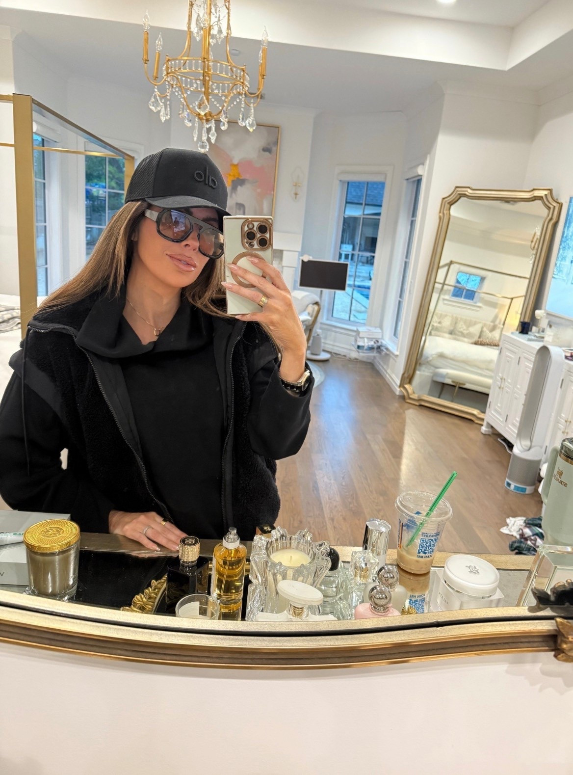 Wearing a size small in this Spanx top and size medium in this vest! 

Casual outfit, comfy outfit, Mom outfit, on the go, Black outfit, Spanx, Target vest, Alo Hat, Emily Ann Gemma

#LTKBeauty #LTKfitnessgoals #LTKootd