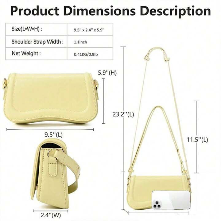 Small Shoulder Bag For Women Crossbody Purses Faux Leather Fashion Handbags Clutch Hobo Small Bag... | SHEIN