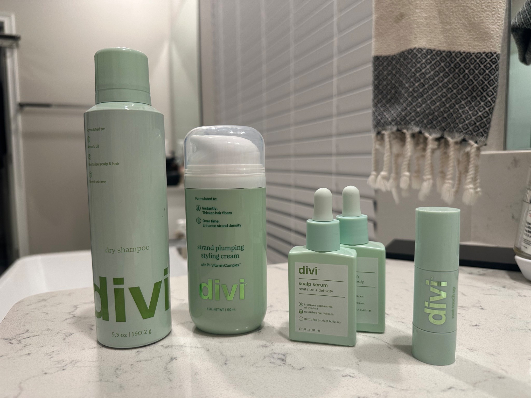 Favorite hair care products from Divi !! Use my code for 15% off CHRISTINE76744

Dry shampoo, styling cream, scalp serum, root touch up 


#LTKGiftGuide #LTKSaleAlert #LTKBeauty