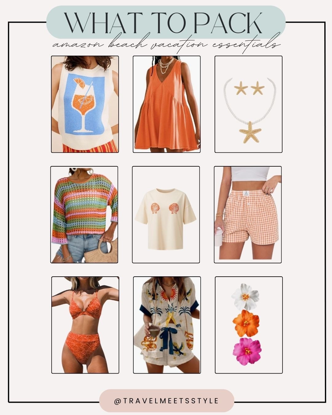 Headed somewhere sunny and need some help packing for your trip? This is your destination for the ultimate beach vacation packing list from Amazon

Explore here for vacation outfits beach + spring break outfits for every adventure and make sure to check out my Amazon storefront for more Amazon finds + Amazon must-haves ☀️

#LTKTravel #LTKSwim