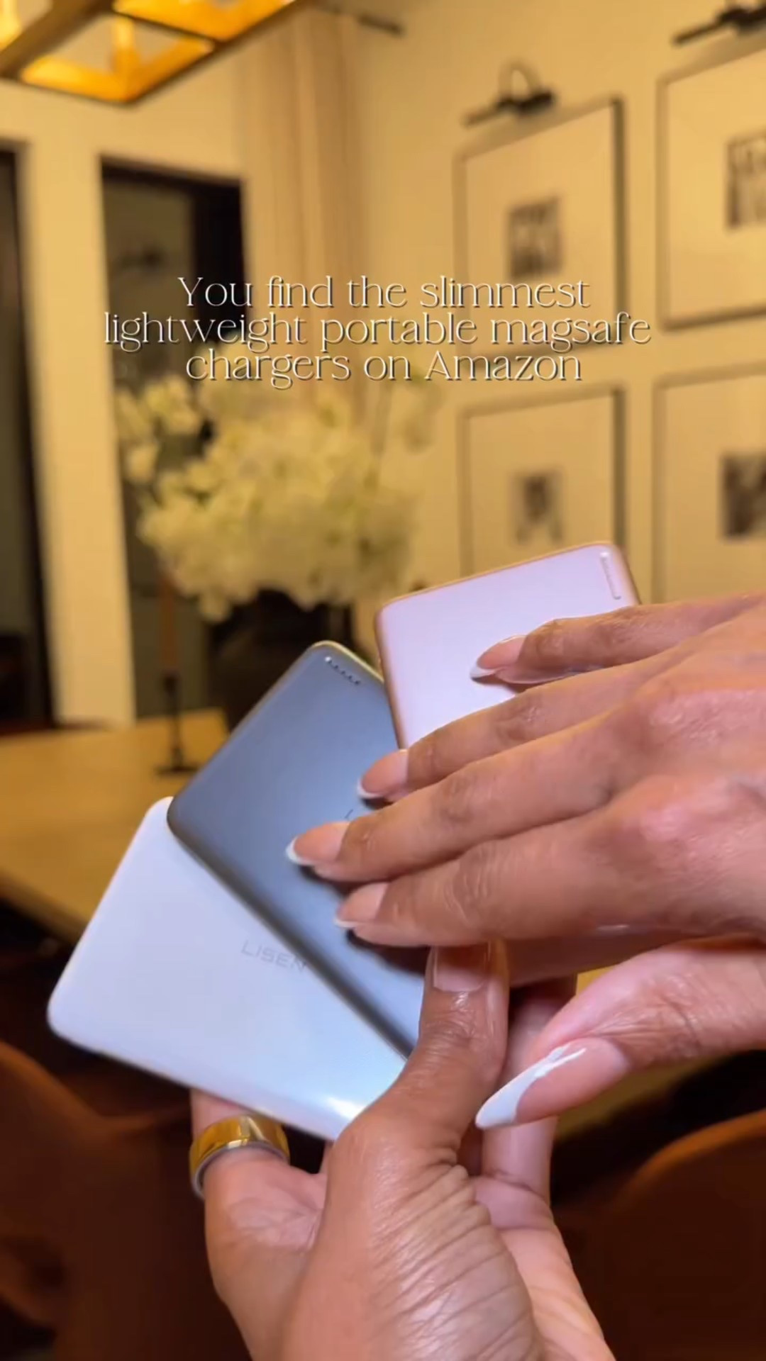 LISEN Ultra Slim MagSafe Portable Charger = the kind of everyday essential I never leave the house without 🔋🤍

technology, tech, amazon tech, iphone, portable charger, amazon charger, home,  

 

#LTKHome