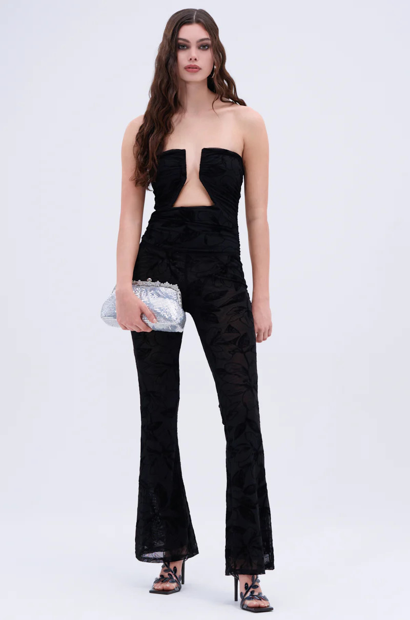 BARI VELVET JUMPSUIT | AKIRA