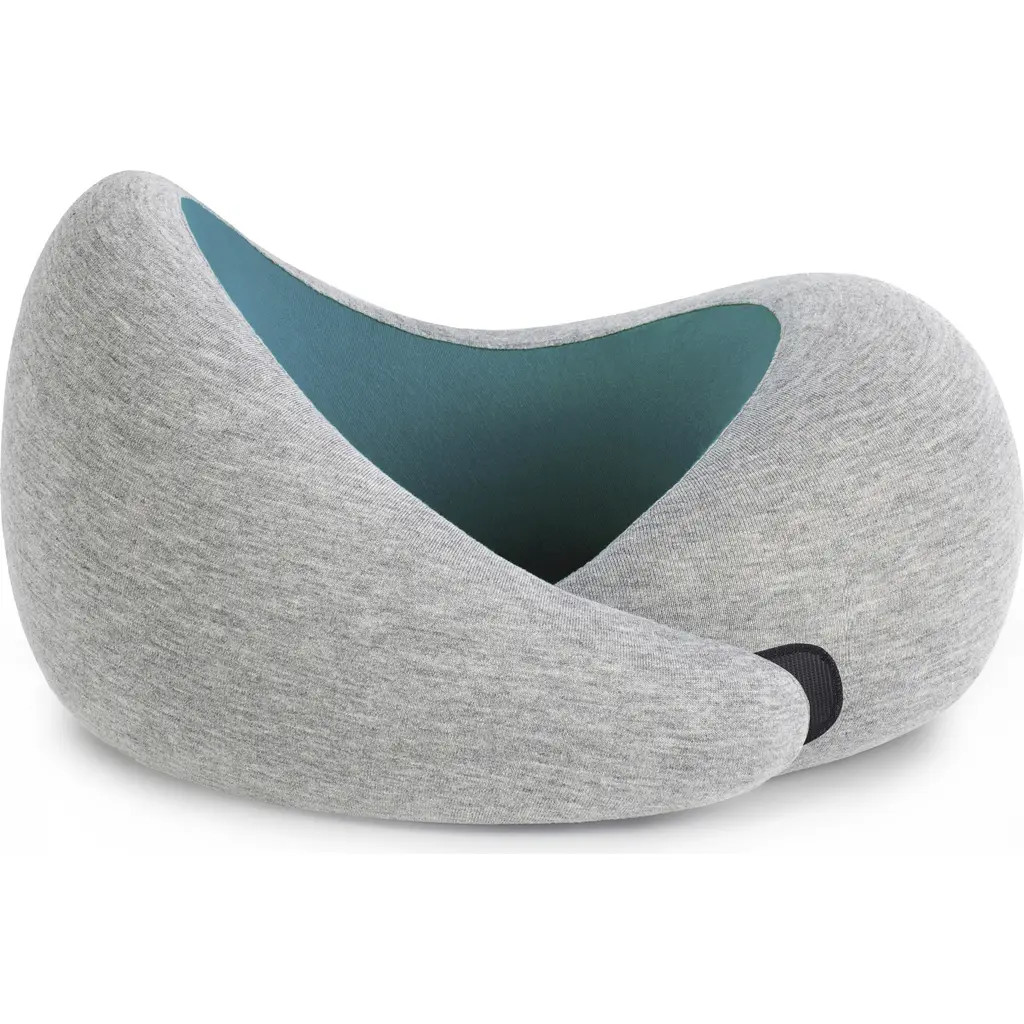 Ostrichpillow Go Memory Foam Travel Pillow in Blue Reef at Nordstrom | Nordstrom