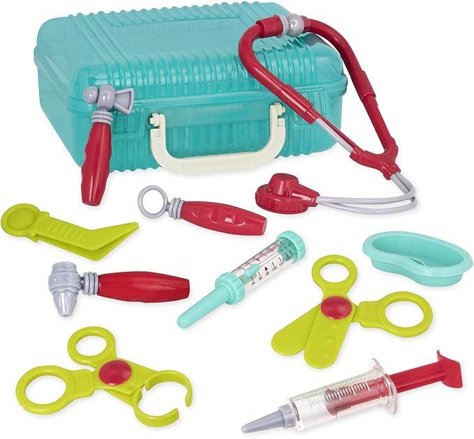 Battat – Deluxe Doctor Kit – Pretend Play Doctor Set for Kids 3 Years + (11-Pcs) | Amazon (US)