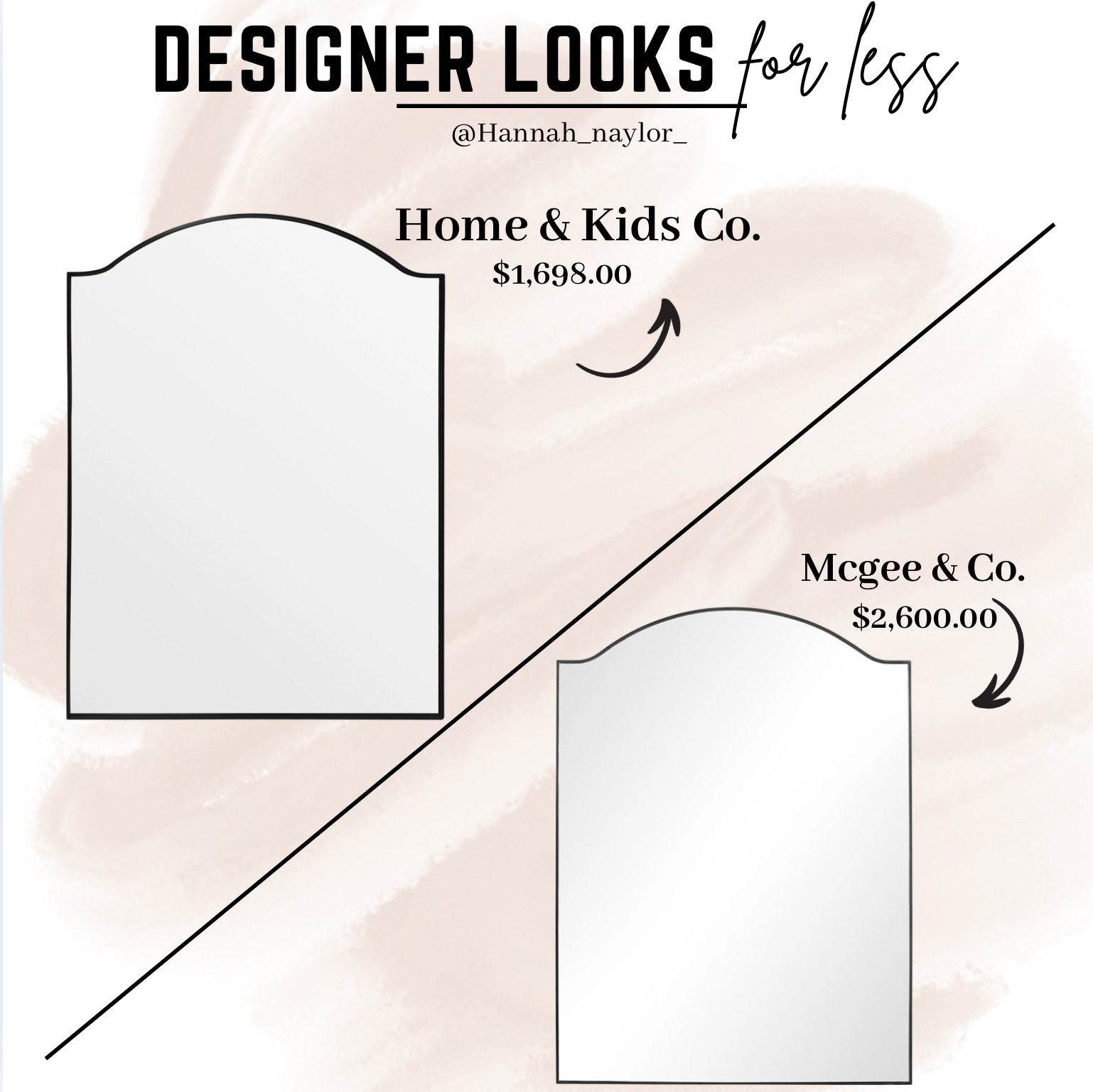 If you love the look of my floor mirror that is layered behind my entryway console - this is an incredible look for less! Achieve the same look for 1K cheaper!!!! #lookforless #dup3 #home #homedecor  

 #LTKActive #LTKU #LTKHome