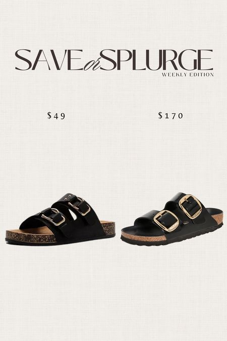 Save or Splurge - sandals #stylinbyaylin

#LTKshoecrush #LTKunder100 #LTKstyletip