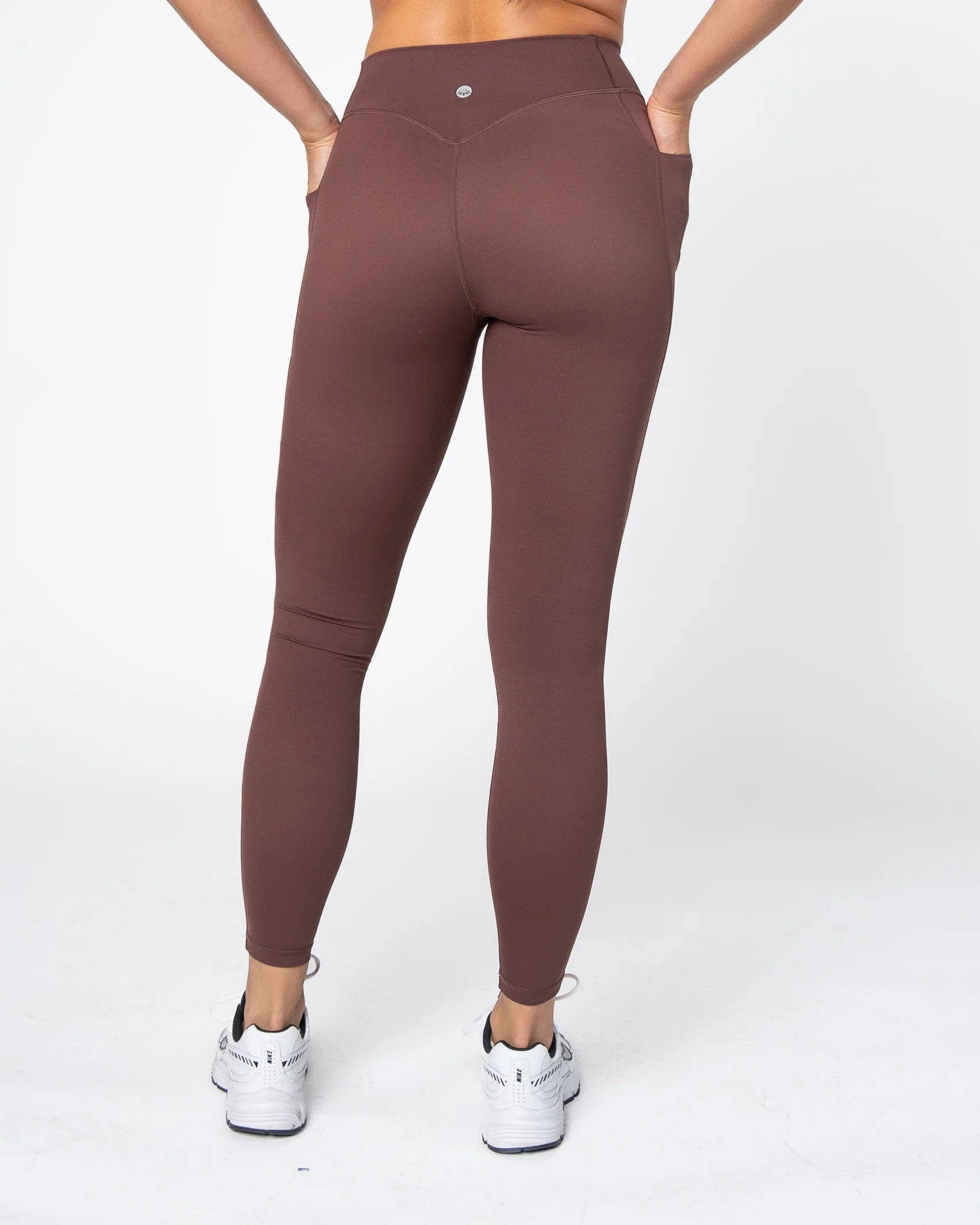 AYA Accentuate Your Assets Mid-Rise Leggings - Fossil | Senita Athletics