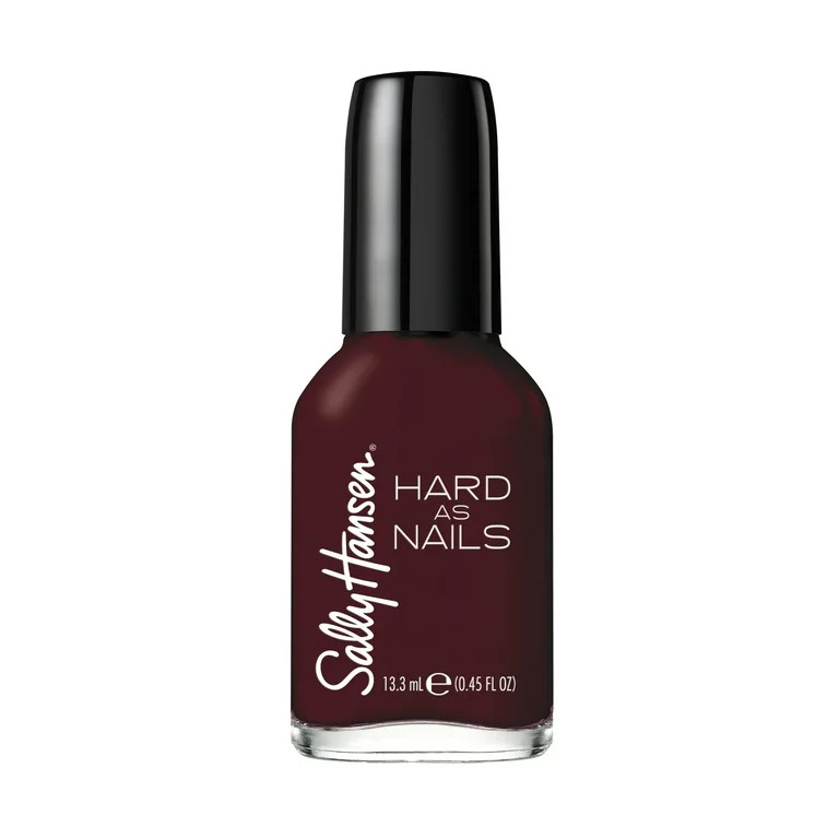 Sally Hansen Hard as Nails Nail Polish, Garnet Attention 0.45 fl oz, No Chipping or Splitting - W... | Walmart (US)