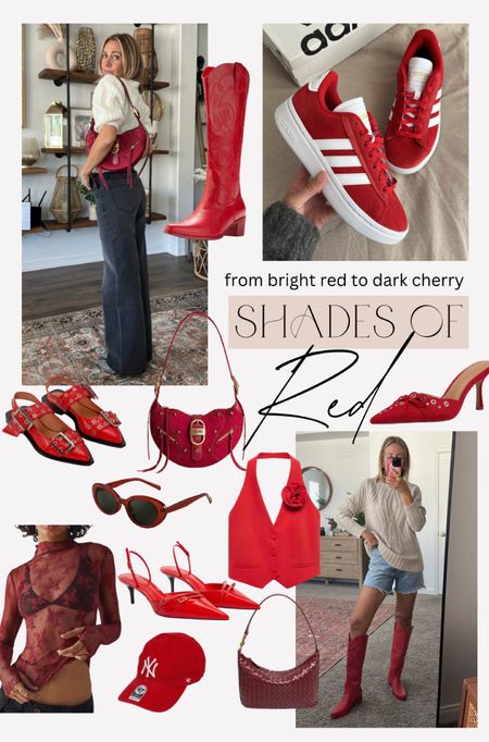 Shades of red 

#LTKSpringSale #LTKworkwear #LTKstyletip