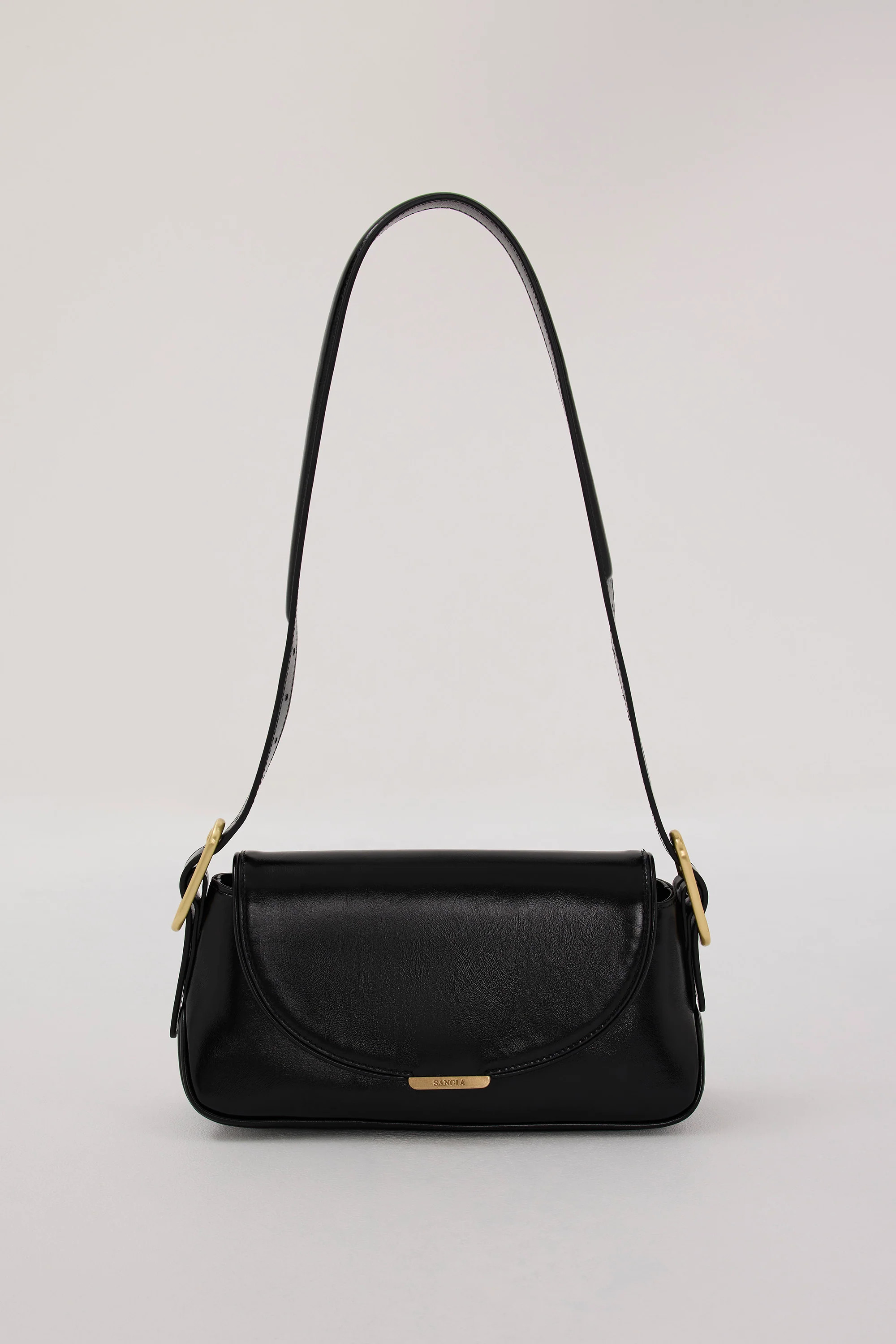 SANCIA THE BLACK PAMELA BAG | DISSH