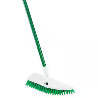Libman No Knees Floor Scrub Brush with Steel Handle 122 - The Home Depot | The Home Depot