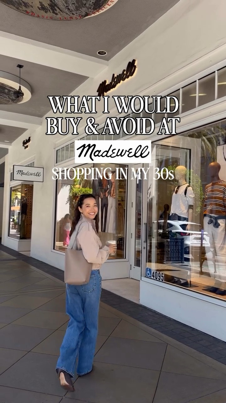 What I would buy & avoid shipping at Madewell in my 30s!

items that are currently part of their Labor Day sale (use code LONGWEEKEND): 
Field jacket — medium 
Tee — small
Barrel jeans — sized down to 24 regular
Everyday trouser  

Others: 
Wide leg crop — 25 regular 
Green skirt — small
Brown wide leg — 25 regular
Darted barrel jeans — 25 regular 

Fall style / style over 30 / elevated finds

#LTKSaleAlert #LTKSeasonal