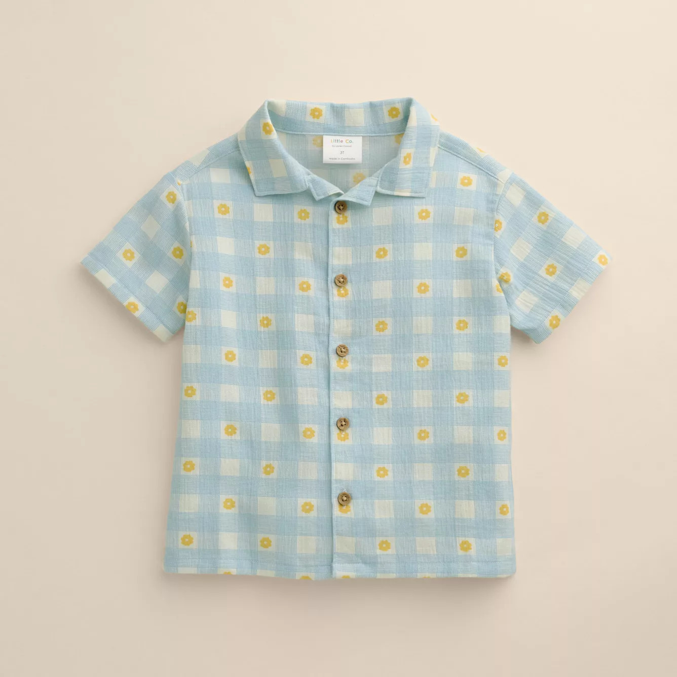 Kids 4-12 Little Co. by Lauren Conrad Short Sleeve Resort Shirt | Kohl's