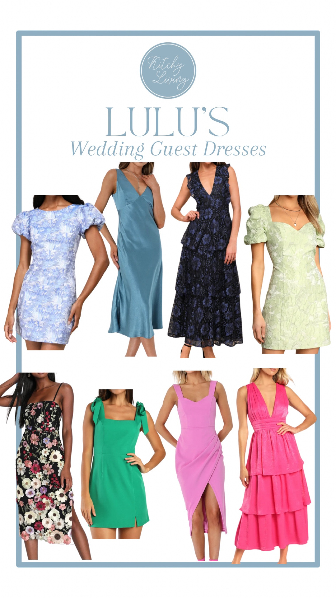 Wedding Guest Dresses from Lulu’s 🩷🤍🩵💚💙 #weddingguestdress #weddingguest #lulus

#LTKwedding #LTKfindsunder100 #LTKSeasonal