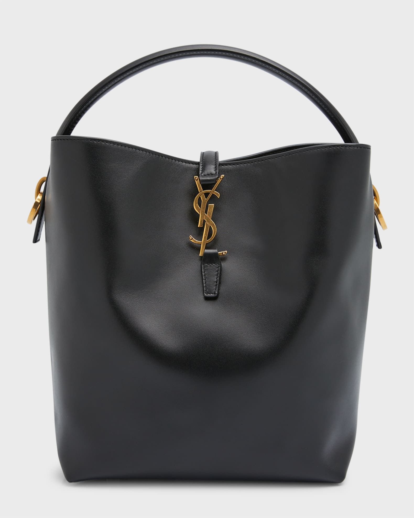 Le 37 Calfskin Bucket Bag | Neiman Marcus
