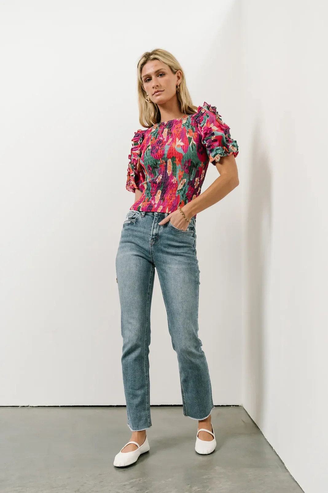 Lena Smocked Blouse | Böhme US