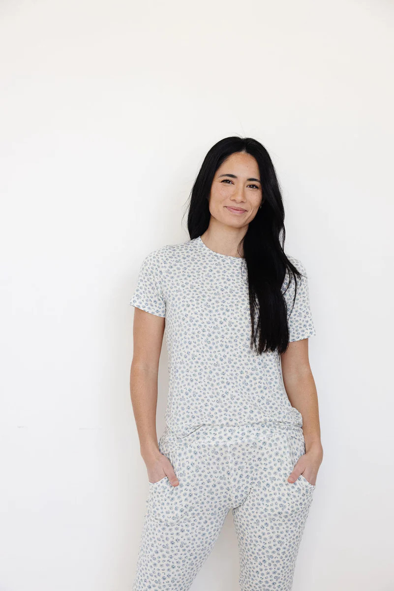 Jogger Set in Floret | Plain Jane