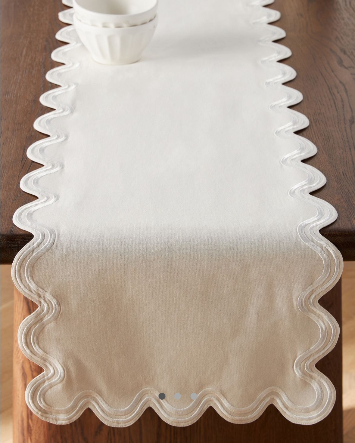 Custom nutcracker embroidered in this beautiful Anthropologie table runner! Perfect for a hostess gift or to display for Christmas dinner🫶🏻🤍🎄🎅🏼

#LTKGiftGuide #LTKHome #LTKHoliday