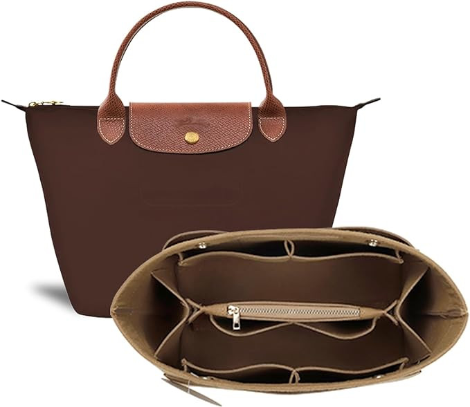 Purse Organizer Insert for le pliage Tote，Handbag Organizer Compatible with le pliage Shoulder ... | Amazon (US)