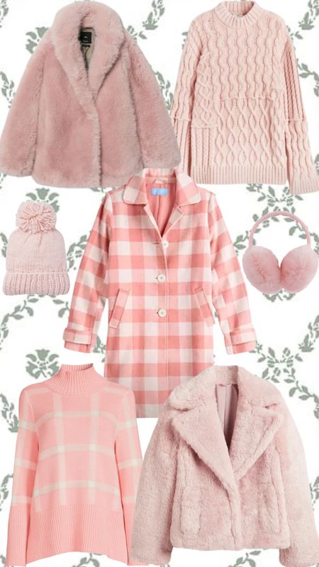Add some PINK to your winter wardrobe! #pink #winterpink