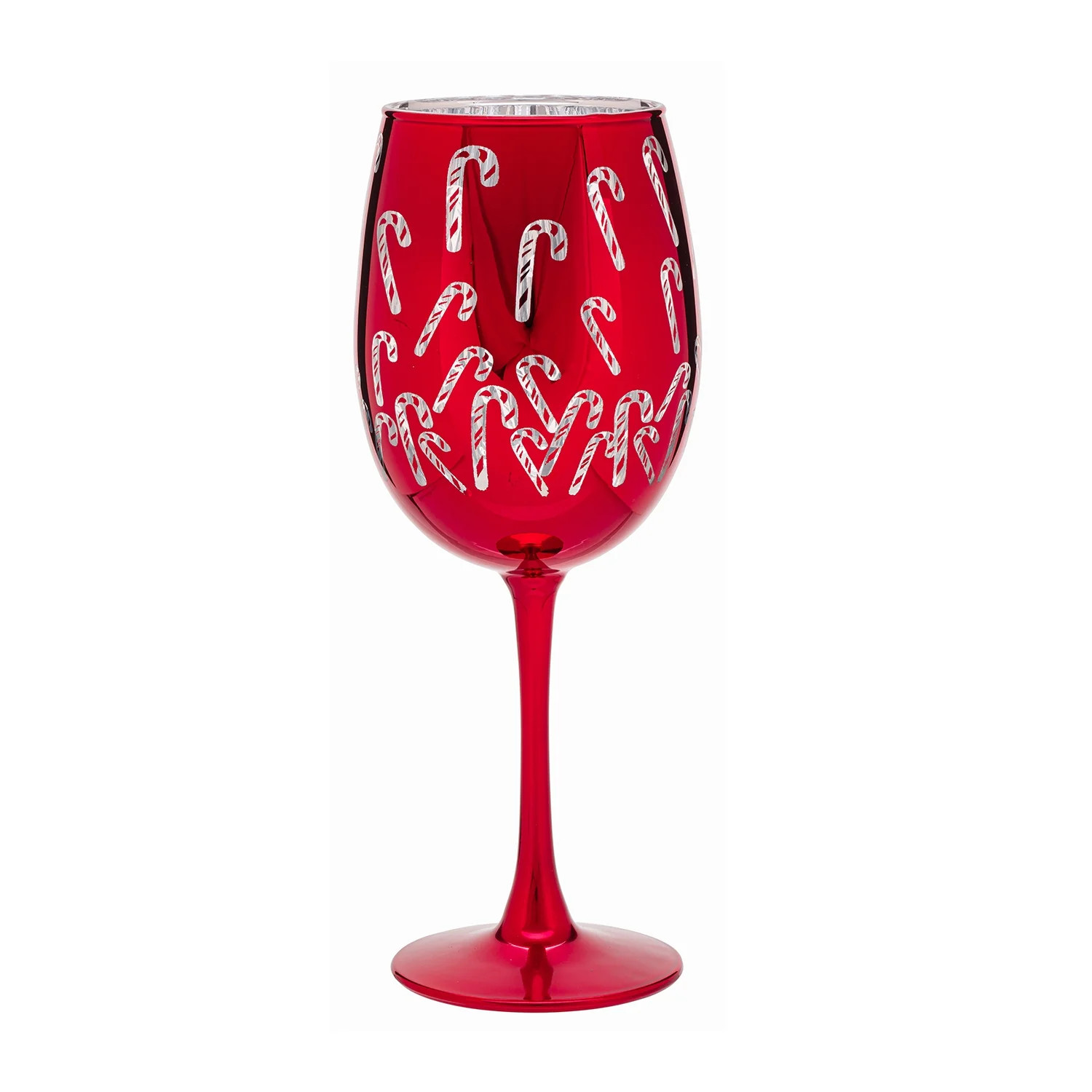 Holiday Time Two Tone Wine Candy Cane 15.5 OZ | Walmart (US)