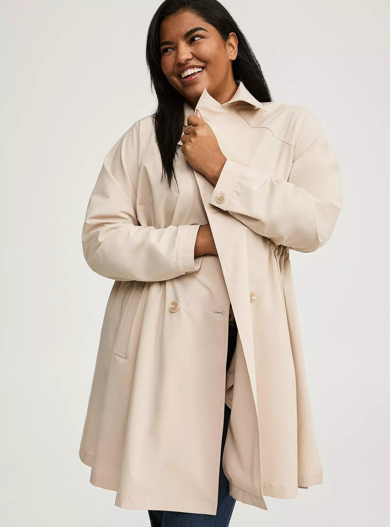 Lightweight Trench Coat | Torrid (US & Canada)