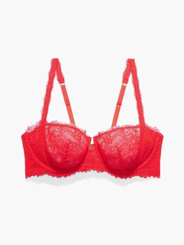 Romantic Corded Lace Unlined Balconette Bra | Savage x Fenty - North America