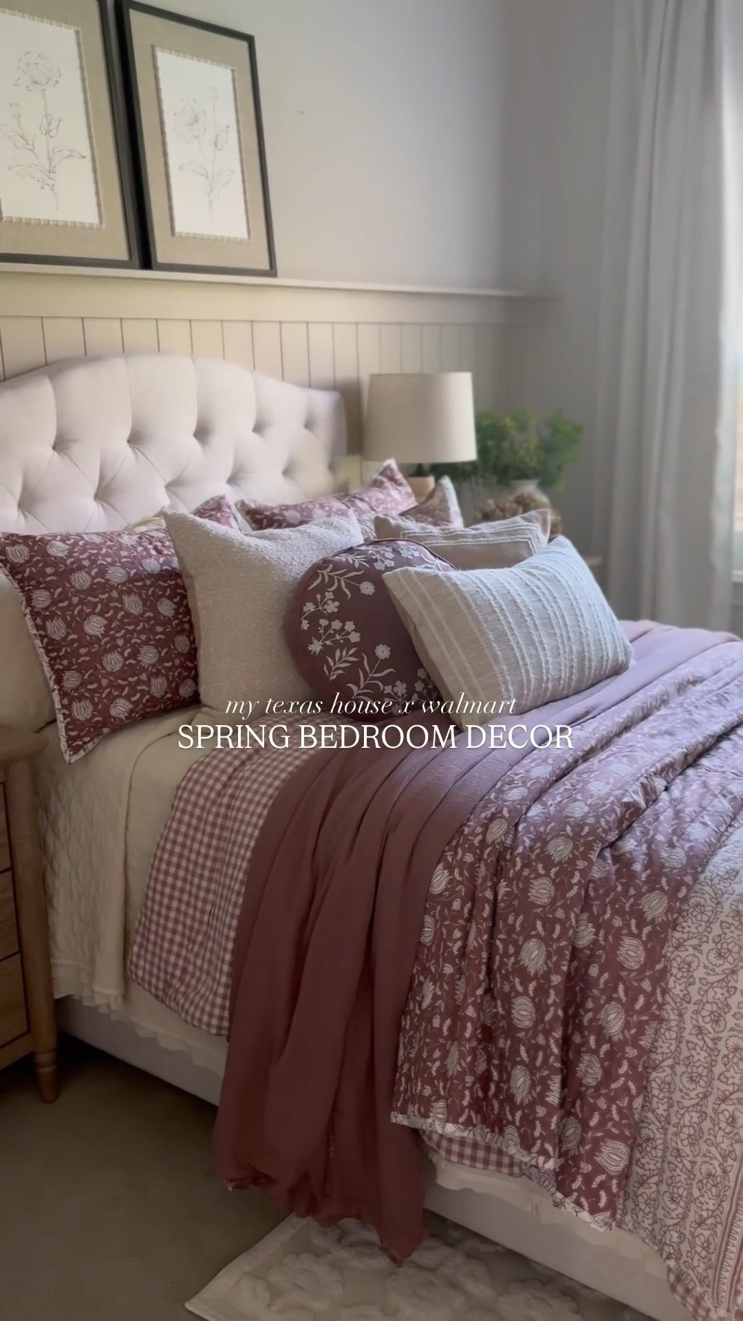 Dusty mauve spring bedding collection from Walmart 

#LTKStyleTip #LTKHome #LTKSeasonal