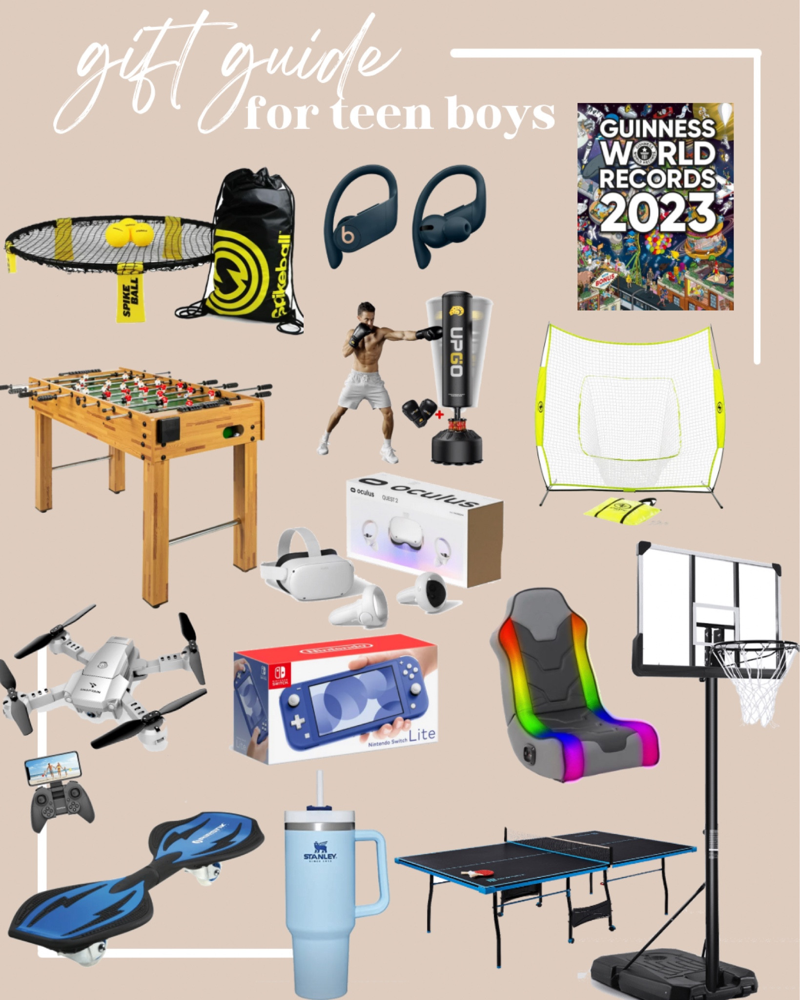 Gift guide for teen boys / Christmas  #giftguide2022 #trendygiftguide #giftguideforhim #giftideasforhim #teengiftguide #giftguidefordad #giftguideforbrother #giftguideforhusband #walmartgiftguide #walmartgift #amazongiftguide

#LTKSeasonal #LTKCyberweek #LTKHoliday