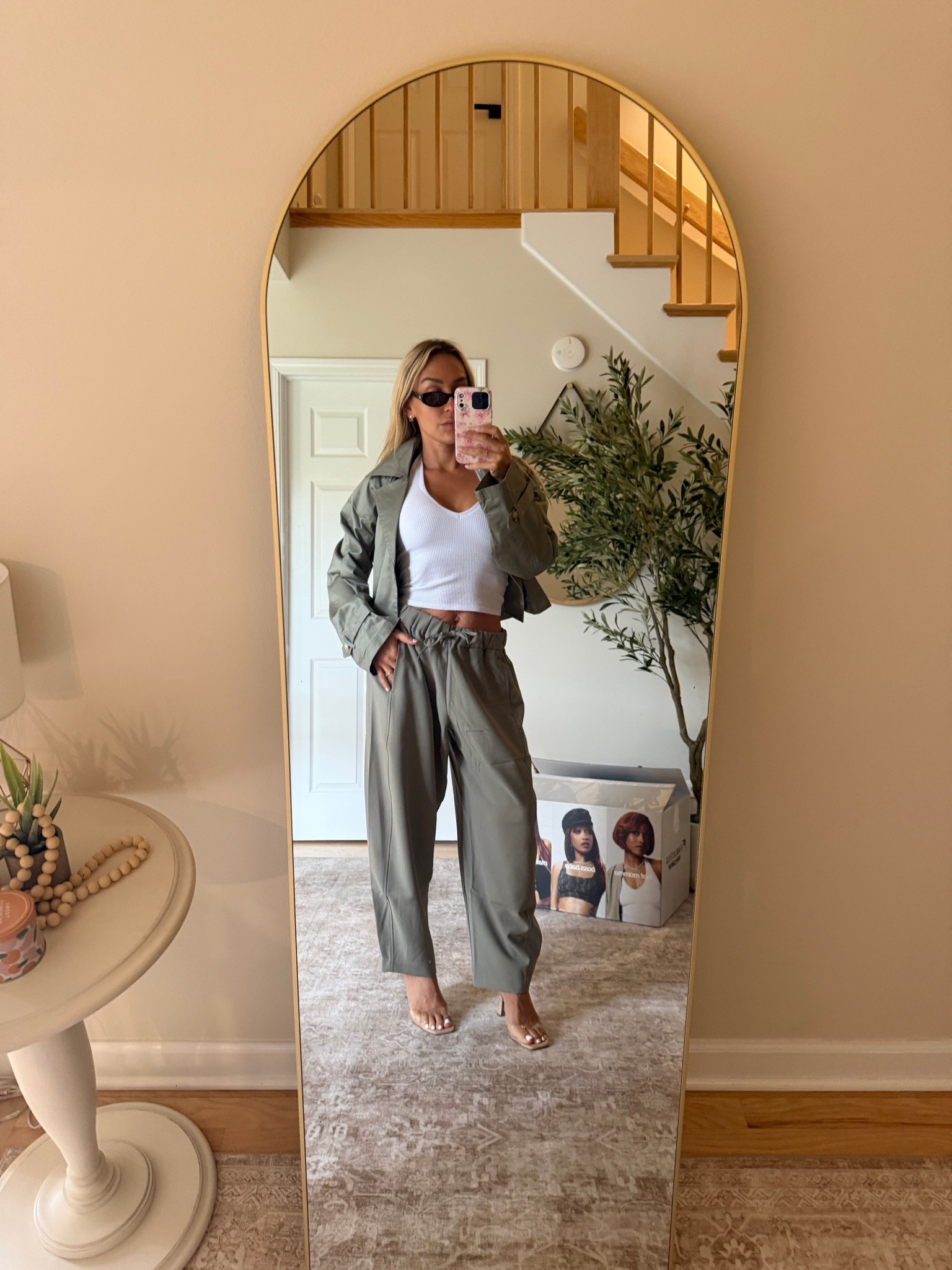 Wearing an xs