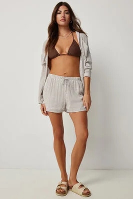 Crinkle Flowy Shorts | Ardene