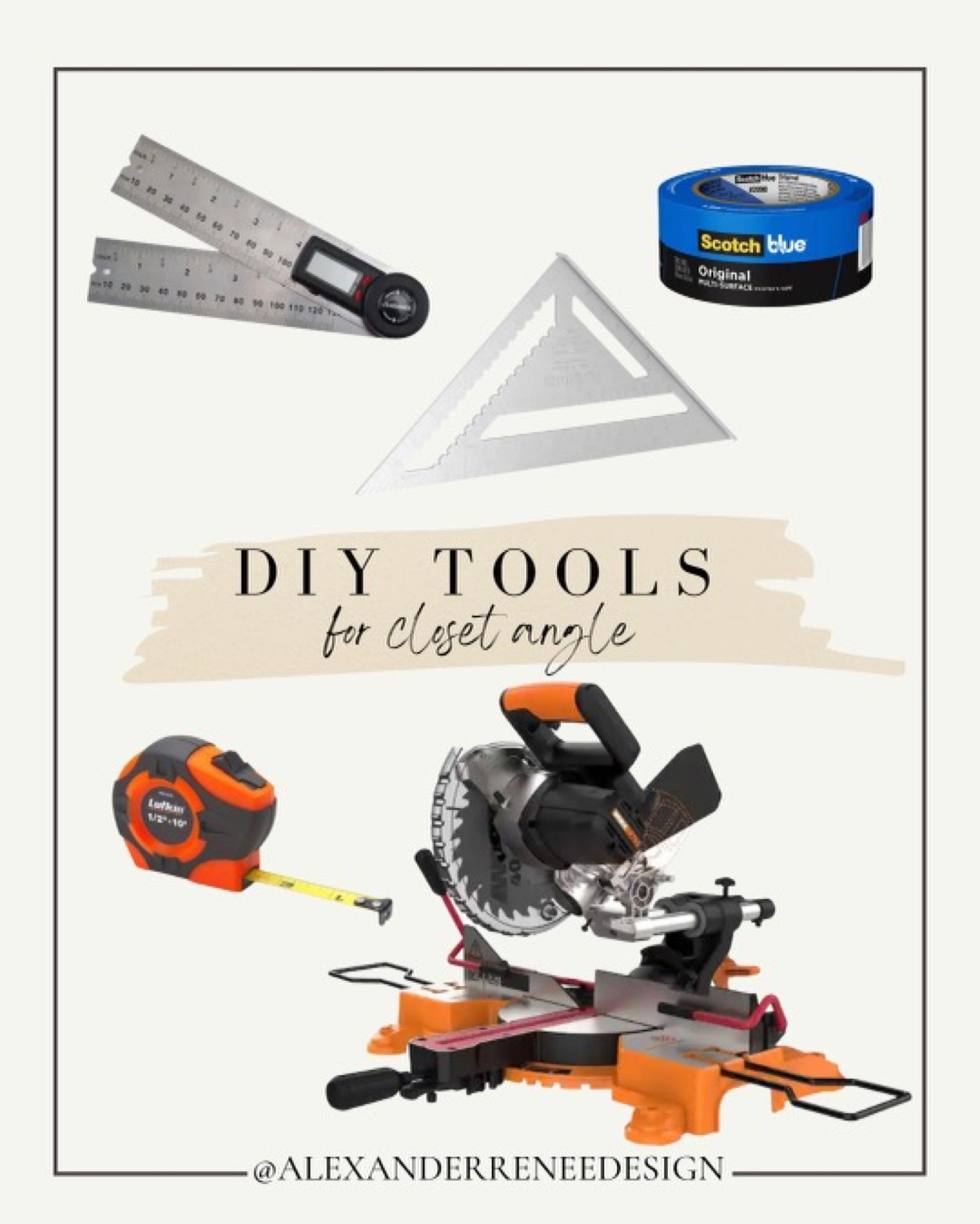 DIY tools for IKEA Closet #diy #homediy

#LTKhome #LTKU #LTKunder50