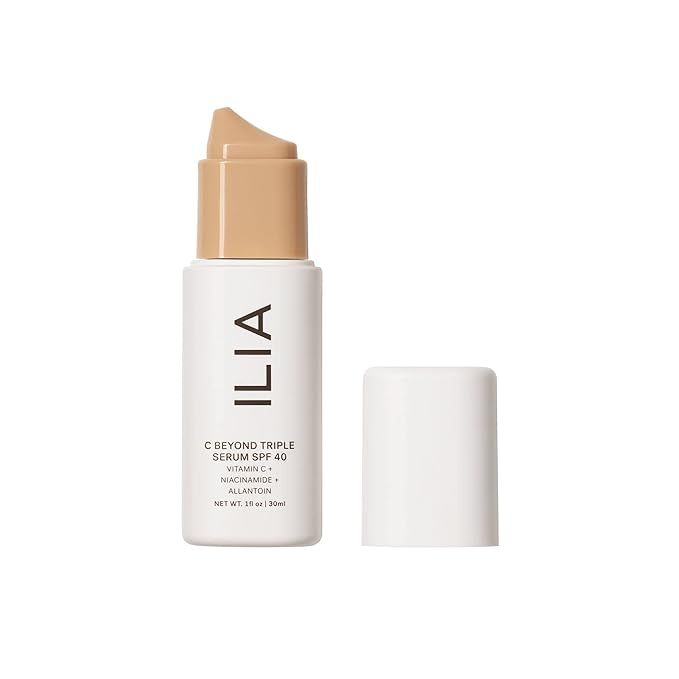 ILIA - C Beyond Triple Serum Mineral SPF 40 | Non-Toxic, Cruelty-Free, Weightless Feel, with Vita... | Amazon (US)