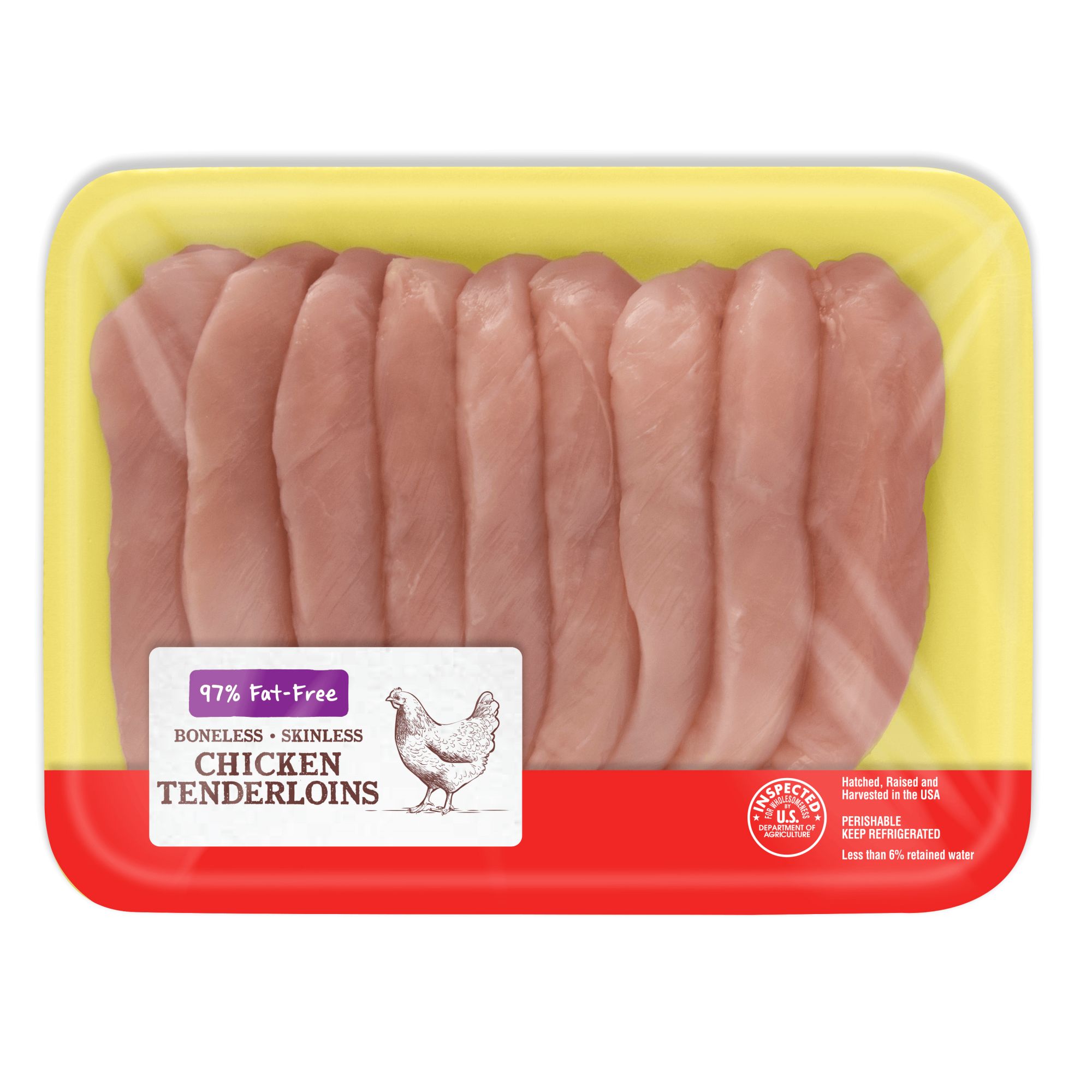Freshness Guaranteed Premium Boneless Skinless Chicken Breast Strips, 1.35 - 1.80 lb | Walmart (US)