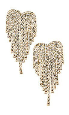 Ettika Crystal Earrings in Gold from Revolve.com | Revolve Clothing (Global)
